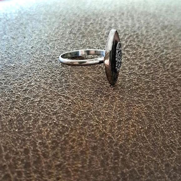 Abalone Pendant & Ring Set In 925 Sterling Silver. - Picture 5 of 9